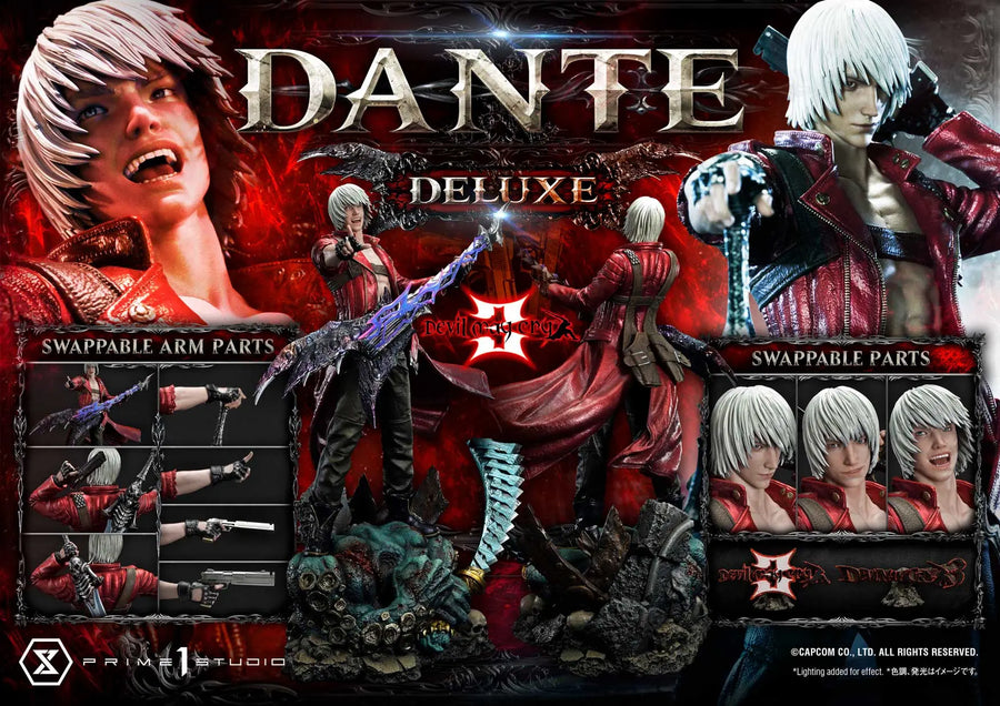 Dante (Deluxe Version) Devil May Cry 3 – Prime1Studio – ActionFigure Brasil