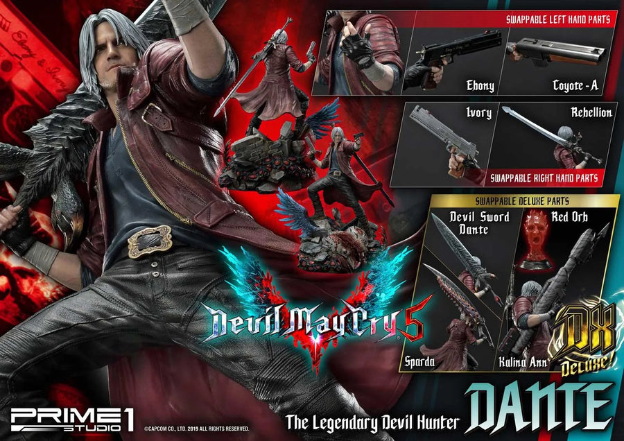 Dante (Deluxe Version) Devil May Cry V – Prime1Studio – ActionFigure Brasil