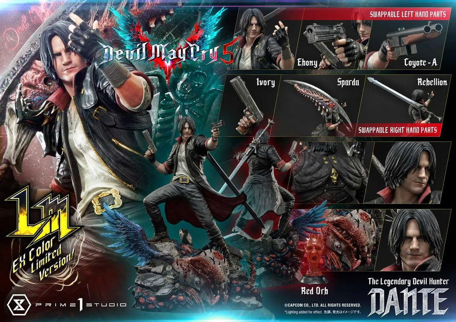 Dante (Limited Version) Devil May Cry V – Prime1Studio – ActionFigure Brasil