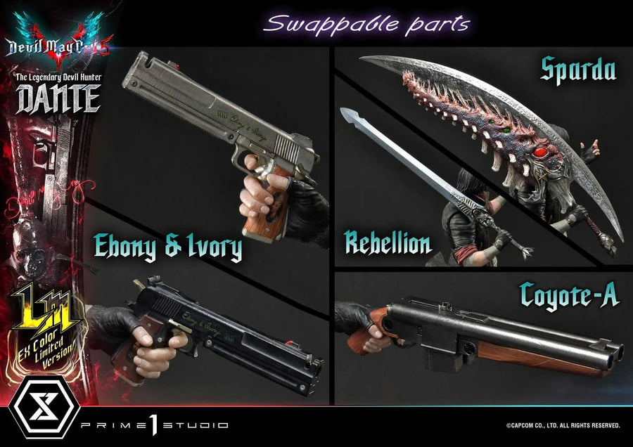 Dante (Limited Version) Devil May Cry V – Prime1Studio – ActionFigure Brasil