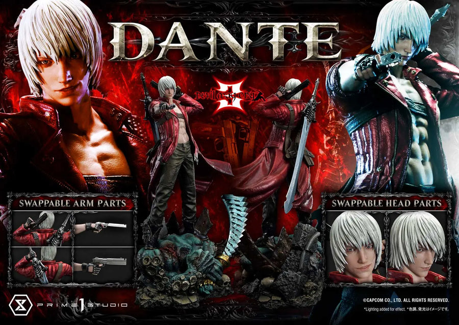 Dante (Regular Version) Devil May Cry 3 – Prime1Studio – ActionFigure Brasil
