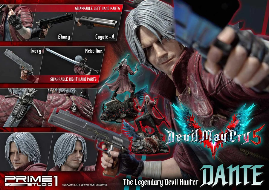 Dante (Regular Version) Devil May Cry V – Prime1Studio – ActionFigure Brasil