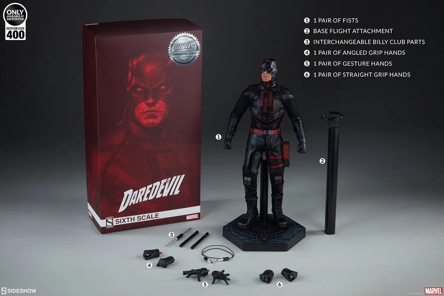 Daredevil: Shadowland - LIMITED EDITION: 400 – Sideshow Collectibles – ActionFigure Brasil