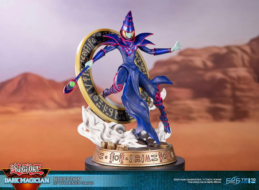 Dark Magician (Blue Variant) – First 4 Figures – ActionFigure Brasil
