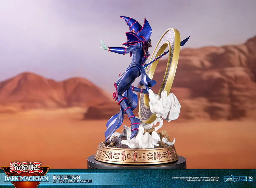 Dark Magician (Blue Variant) – First 4 Figures – ActionFigure Brasil