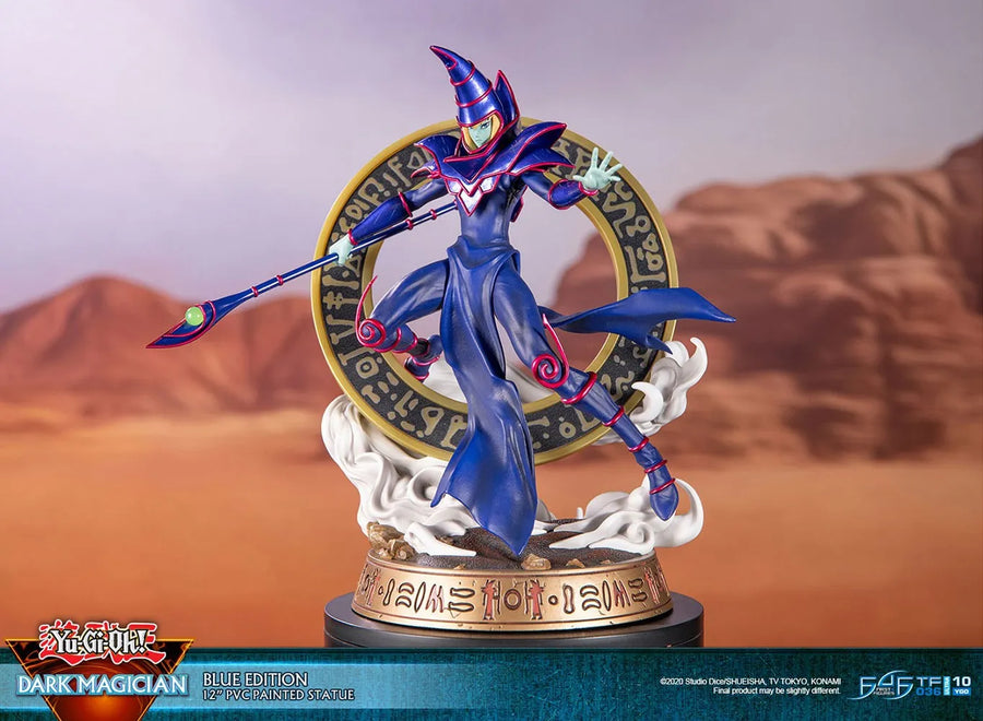 Dark Magician (Blue Variant) – First 4 Figures – ActionFigure Brasil