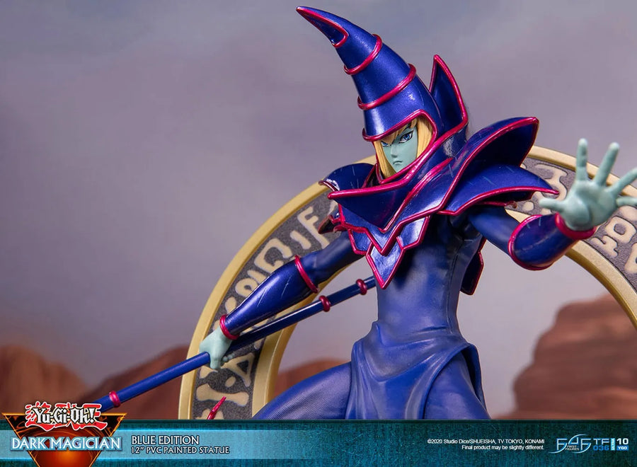 Dark Magician (Blue Variant) – First 4 Figures – ActionFigure Brasil