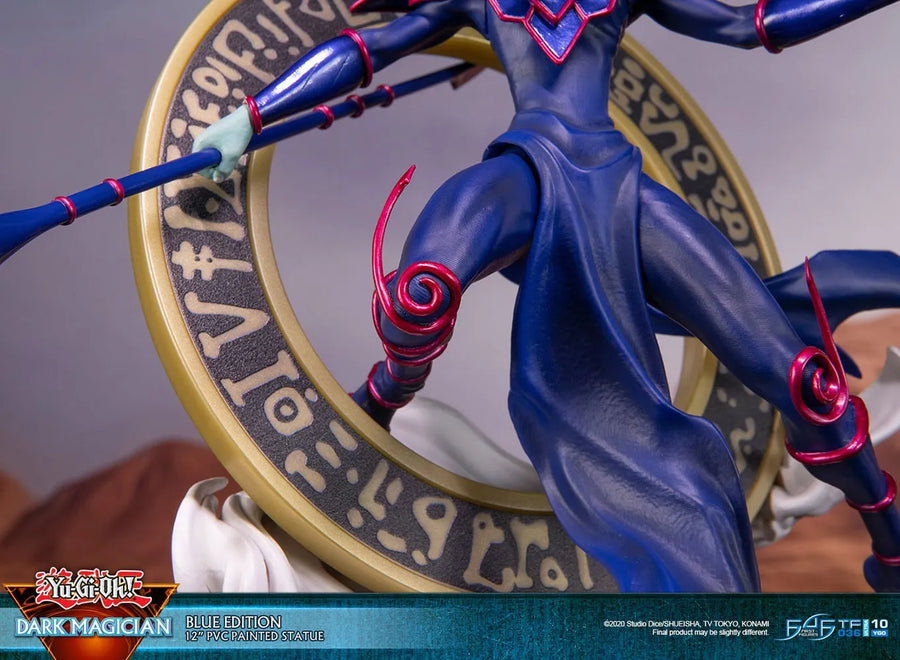 Dark Magician (Blue Variant) – First 4 Figures – ActionFigure Brasil