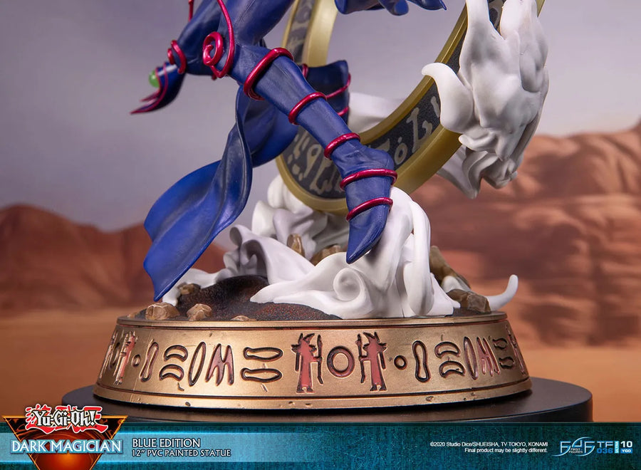 Dark Magician (Blue Variant) – First 4 Figures – ActionFigure Brasil