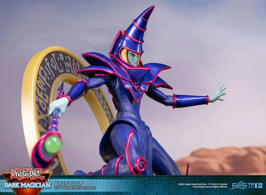 Dark Magician (Blue Variant) – First 4 Figures – ActionFigure Brasil