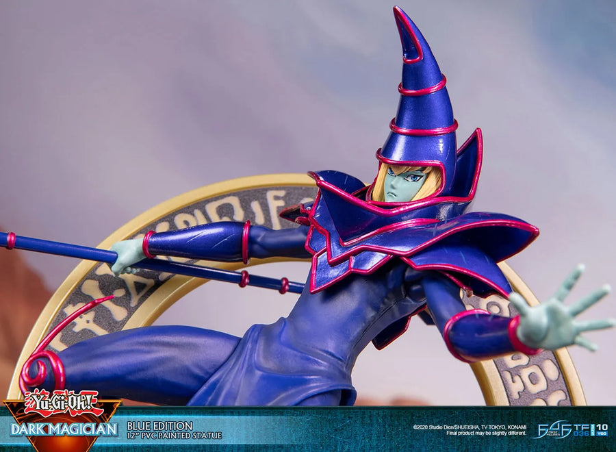 Dark Magician (Blue Variant) – First 4 Figures – ActionFigure Brasil