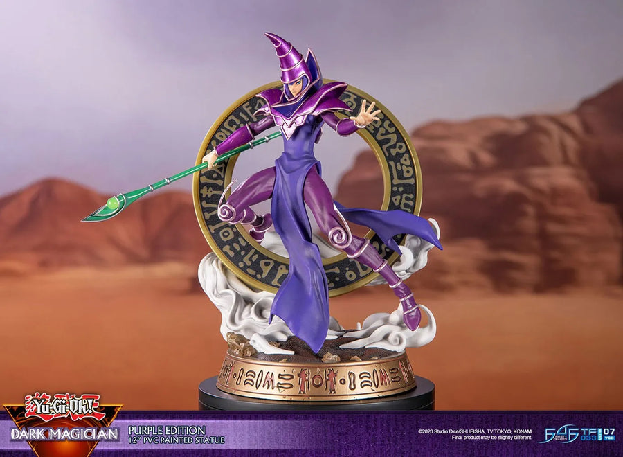 Dark Magician (Purple Variant) – First 4 Figures – ActionFigure Brasil