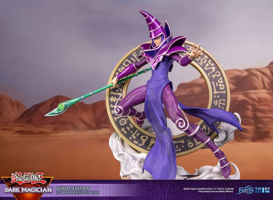 Dark Magician (Purple Variant) – First 4 Figures – ActionFigure Brasil