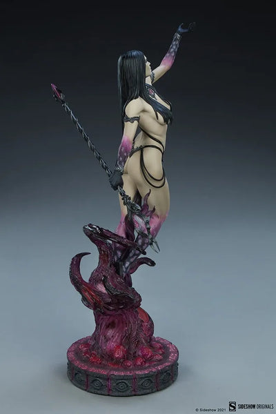 Dark Sorceress: Guardian of the Void - LIMITED EDITION: 2000 – Sideshow Collectibles – ActionFigure Brasil — ângulo diferente