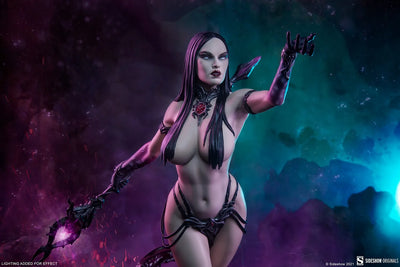 Dark Sorceress: Guardian of the Void - LIMITED EDITION: 2000 – Sideshow Collectibles – ActionFigure Brasil — embalagem
