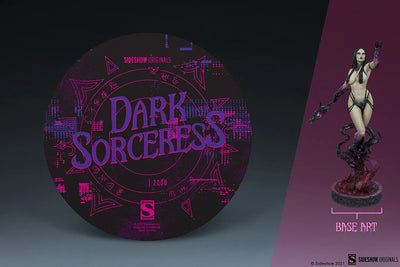 Dark Sorceress: Guardian of the Void - LIMITED EDITION: 2000 – Sideshow Collectibles – ActionFigure Brasil — ângulo diferente