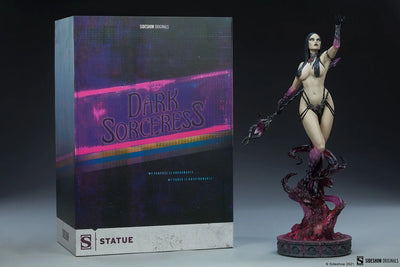 Dark Sorceress: Guardian of the Void - LIMITED EDITION: 2000 – Sideshow Collectibles – ActionFigure Brasil — detalhe do produto