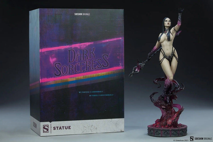 Dark Sorceress: Guardian of the Void - LIMITED EDITION: 2000 – Sideshow Collectibles – ActionFigure Brasil