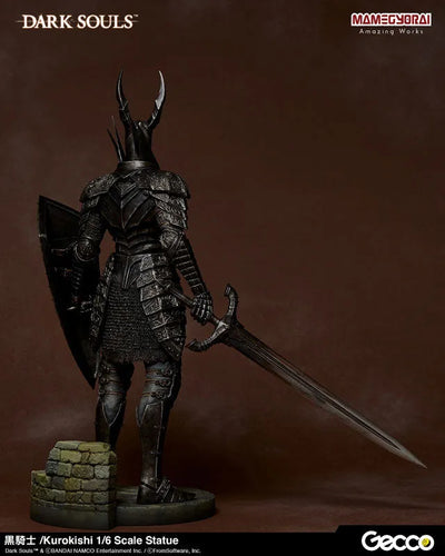 Dark Souls - Kuro Kishi - 1/6 (Gecco, Mamegyorai)ㅤ – Gecco – ActionFigure Brasil — ângulo diferente