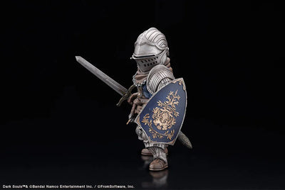 Dark Souls - Oscar, Astora no Joukyuu Kishi - Q Collection (Art Spirits, Plex)ㅤ – Plex,Art Spirits – ActionFigure Brasil — ângulo diferente