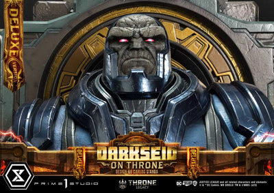 Darkseid on Throne (Deluxe Bonus Version) Justice League (Comics) – Prime1Studio – ActionFigure Brasil