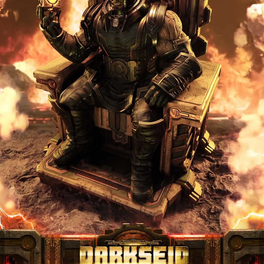 Darkseid on Throne (Deluxe Version) Justice League (Comics) – Prime1Studio – ActionFigure Brasil