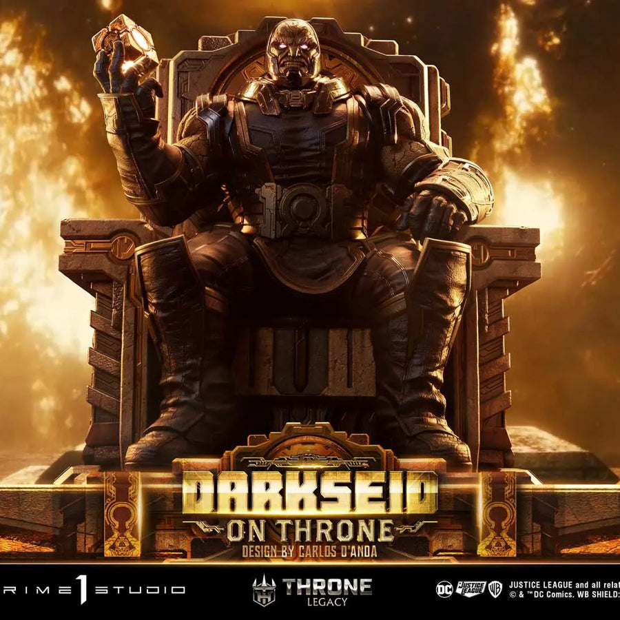 Darkseid on Throne (Regular Version) Justice League (Comics) – Prime1Studio – ActionFigure Brasil