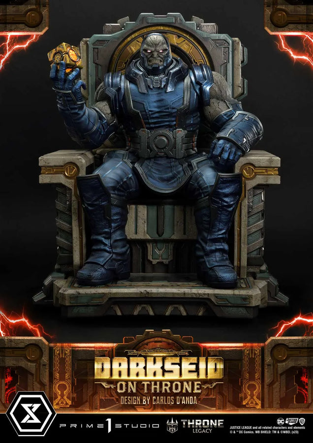 Darkseid on Throne (Regular Version) Justice League (Comics) – Prime1Studio – ActionFigure Brasil