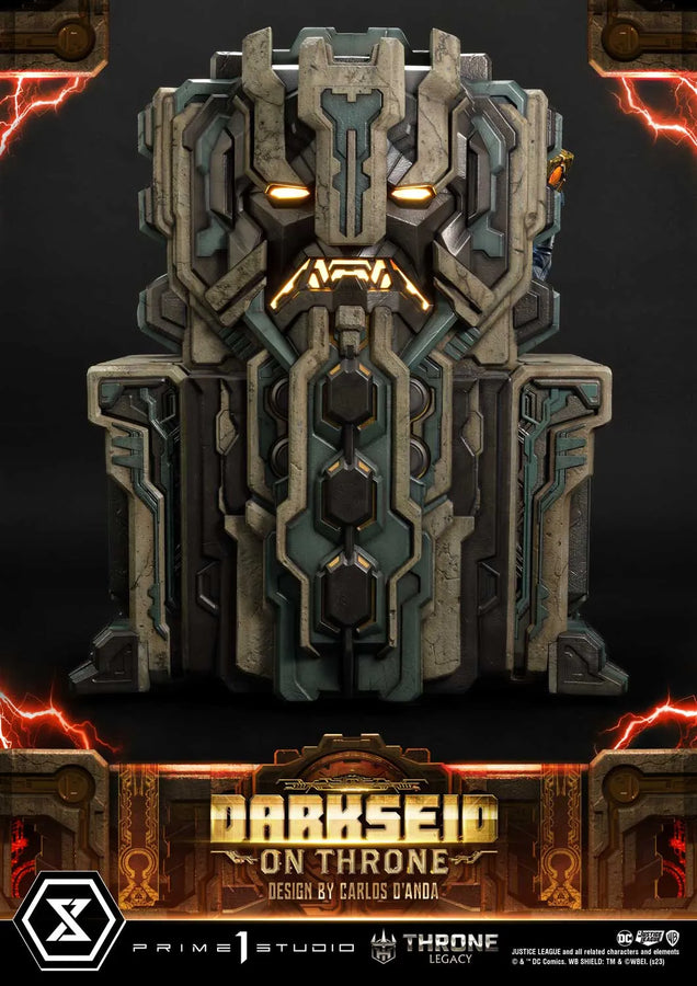 Darkseid on Throne (Regular Version) Justice League (Comics) – Prime1Studio – ActionFigure Brasil