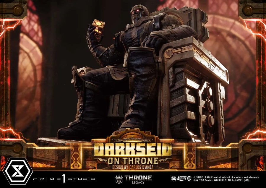 Darkseid on Throne (Regular Version) Justice League (Comics) – Prime1Studio – ActionFigure Brasil