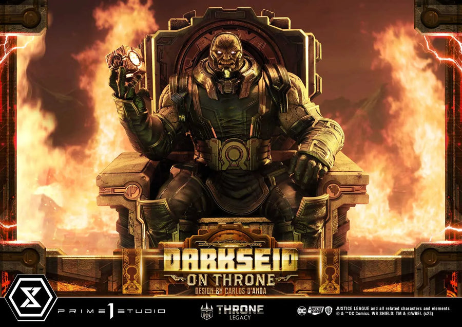 Darkseid on Throne (Regular Version) Justice League (Comics) – Prime1Studio – ActionFigure Brasil