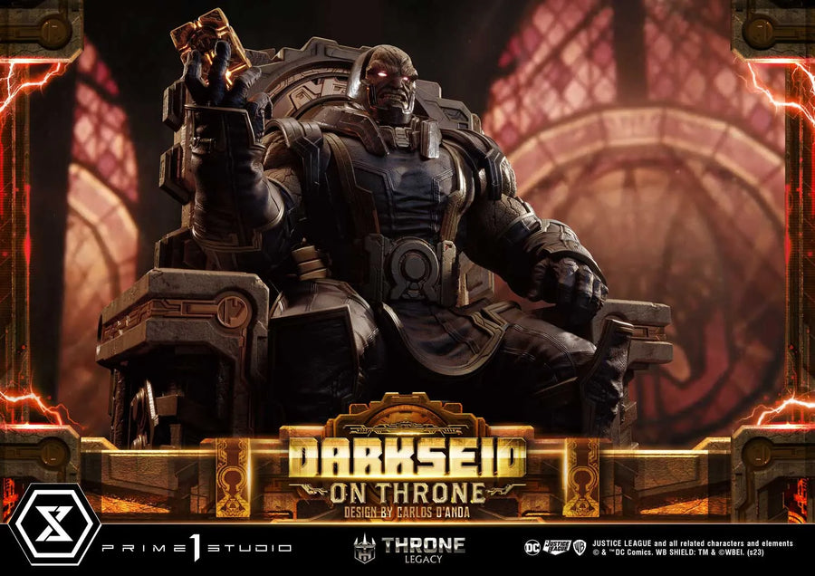 Darkseid on Throne (Regular Version) Justice League (Comics) – Prime1Studio – ActionFigure Brasil