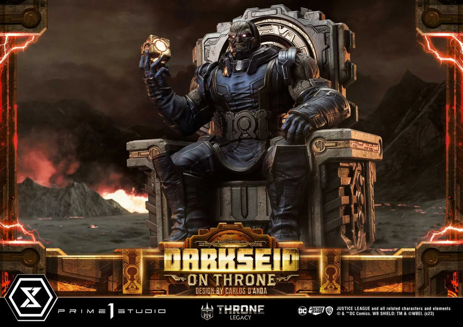 Darkseid on Throne (Regular Version) Justice League (Comics) – Prime1Studio – ActionFigure Brasil