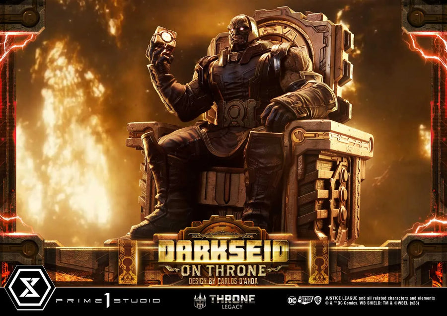 Darkseid on Throne (Regular Version) Justice League (Comics) – Prime1Studio – ActionFigure Brasil