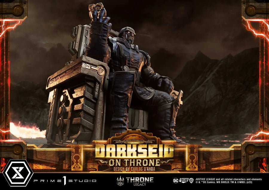Darkseid on Throne (Regular Version) Justice League (Comics) – Prime1Studio – ActionFigure Brasil