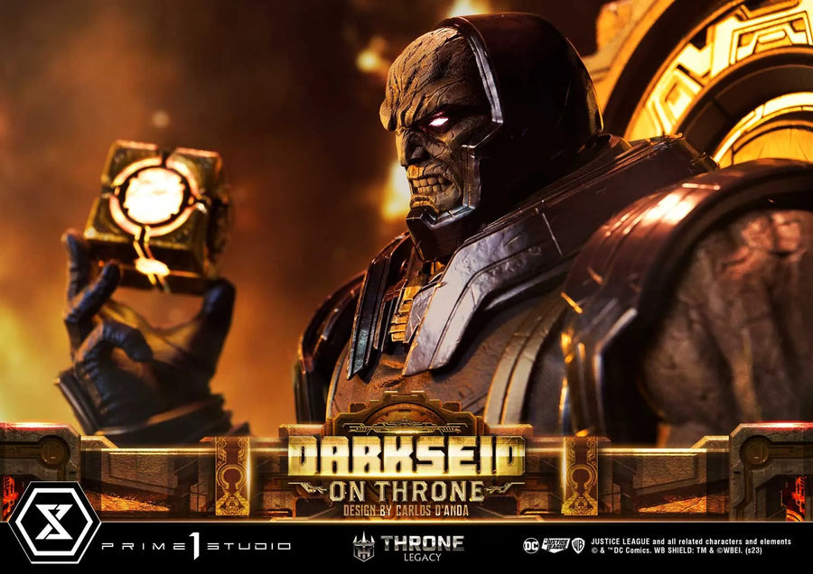 Darkseid on Throne (Regular Version) Justice League (Comics) – Prime1Studio – ActionFigure Brasil