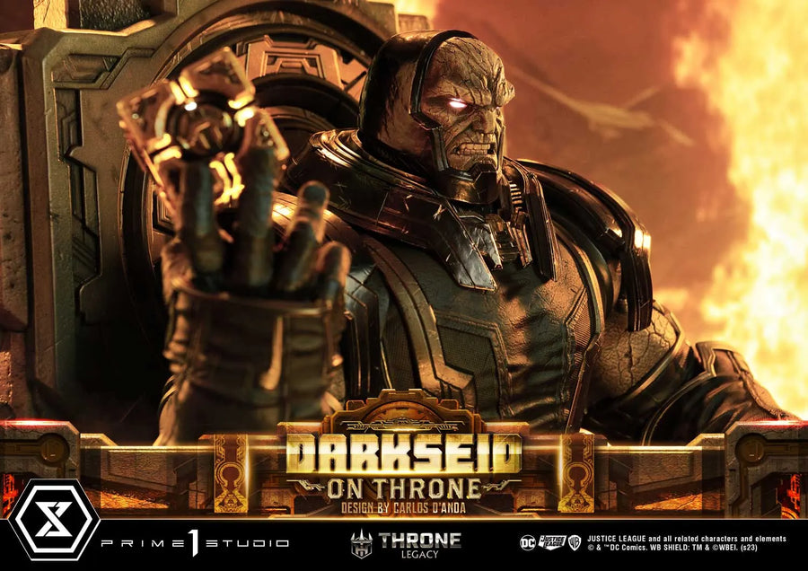 Darkseid on Throne (Regular Version) Justice League (Comics) – Prime1Studio – ActionFigure Brasil