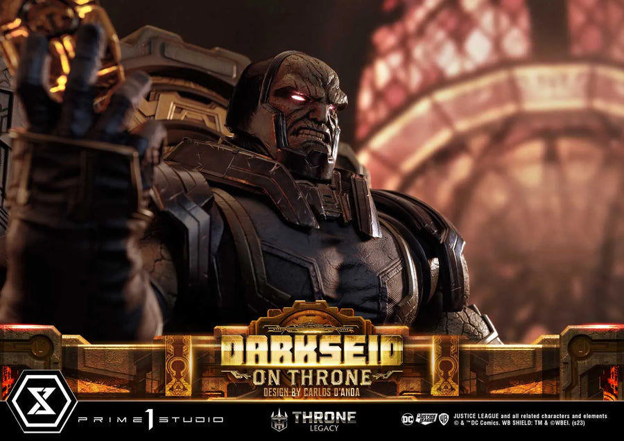 Darkseid on Throne (Regular Version) Justice League (Comics) – Prime1Studio – ActionFigure Brasil
