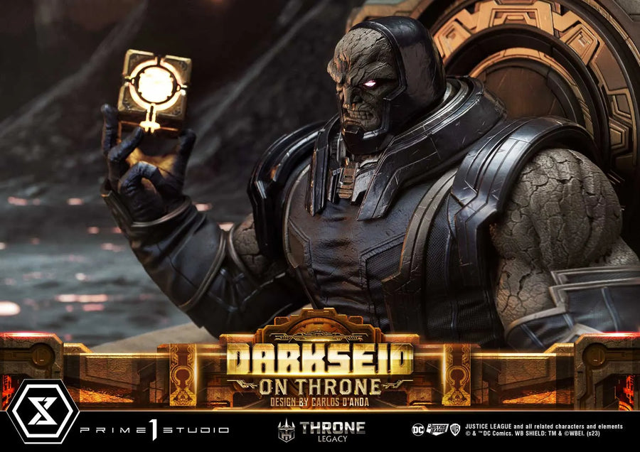 Darkseid on Throne (Regular Version) Justice League (Comics) – Prime1Studio – ActionFigure Brasil