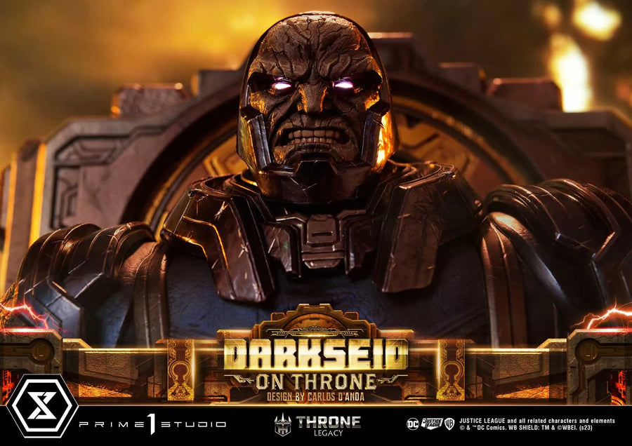 Darkseid on Throne (Regular Version) Justice League (Comics) – Prime1Studio – ActionFigure Brasil