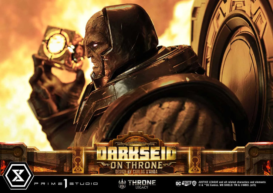 Darkseid on Throne (Regular Version) Justice League (Comics) – Prime1Studio – ActionFigure Brasil