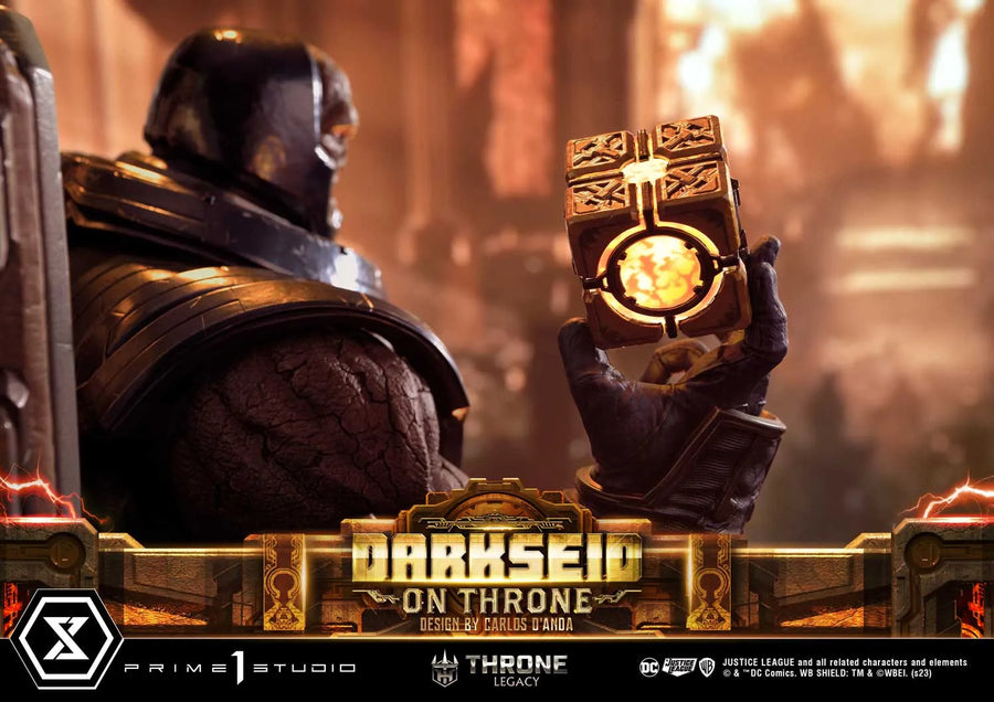 Darkseid on Throne (Regular Version) Justice League (Comics) – Prime1Studio – ActionFigure Brasil