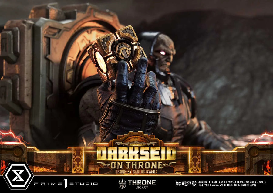 Darkseid on Throne (Regular Version) Justice League (Comics) – Prime1Studio – ActionFigure Brasil