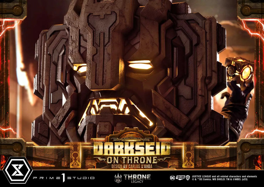 Darkseid on Throne (Regular Version) Justice League (Comics) – Prime1Studio – ActionFigure Brasil