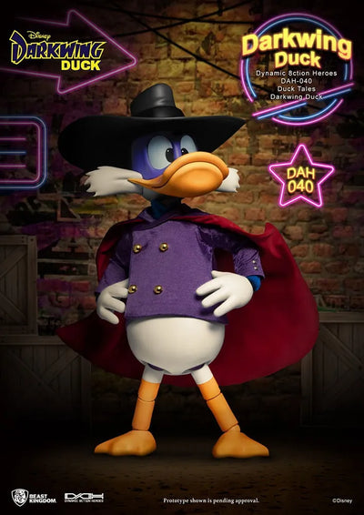Darkwing Duck – Beast Kingdom – ActionFigure Brasil — ângulo diferente