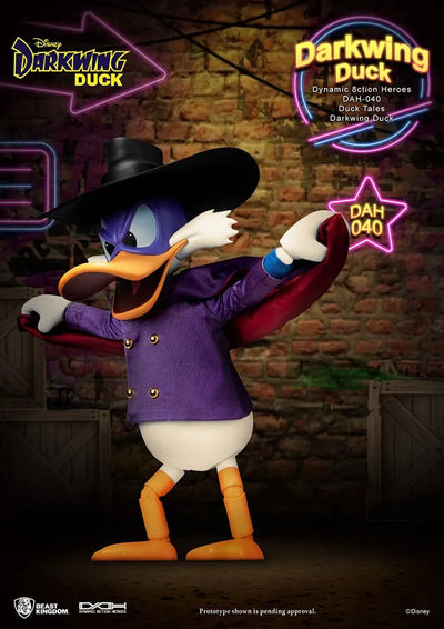 Darkwing Duck – Beast Kingdom – ActionFigure Brasil — ambientada