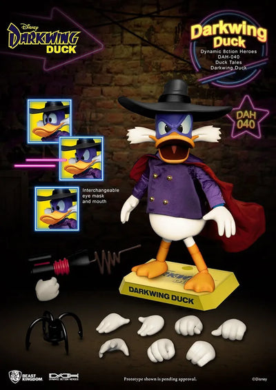 Darkwing Duck – Beast Kingdom – ActionFigure Brasil — detalhe do produto