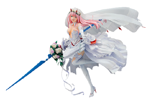 Darling in the FranXX - Zero Two - 1/7 - For My Darling - Includes Memorial Board (Good Smile Company) [Shop Exclusive]ㅤ – Good Smile Company – ActionFigure Brasil