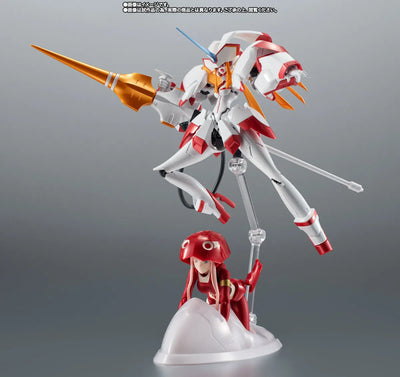 Darling in the FranXX - Zero Two - Strelizia - S.H.Figuarts - 5th Anniversary Set (Bandai Spirits) [Shop Exclusive]ㅤ – Bandai Spirits – ActionFigure Brasil — ambientada