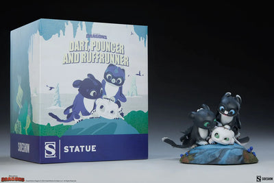 Dart, Pouncer, and Ruffrunner - LIMITED EDITION: 3500 – Sideshow Collectibles – ActionFigure Brasil — ângulo diferente